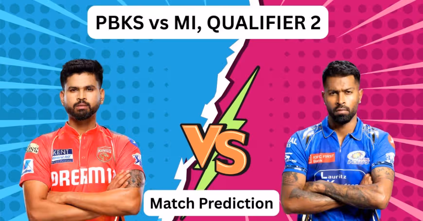 IPL 2025 MI vs PBKS Qualifier 2 Prediction: Will PBKS make it to their second IPL final or MI advance in search of 6th IPL title?