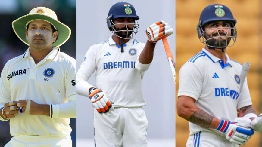 Ravindra Jadeja broke 56-year-old record with his fifty at the Gabba; went past Sachin, Virat and Rohit to achieve a big milestone