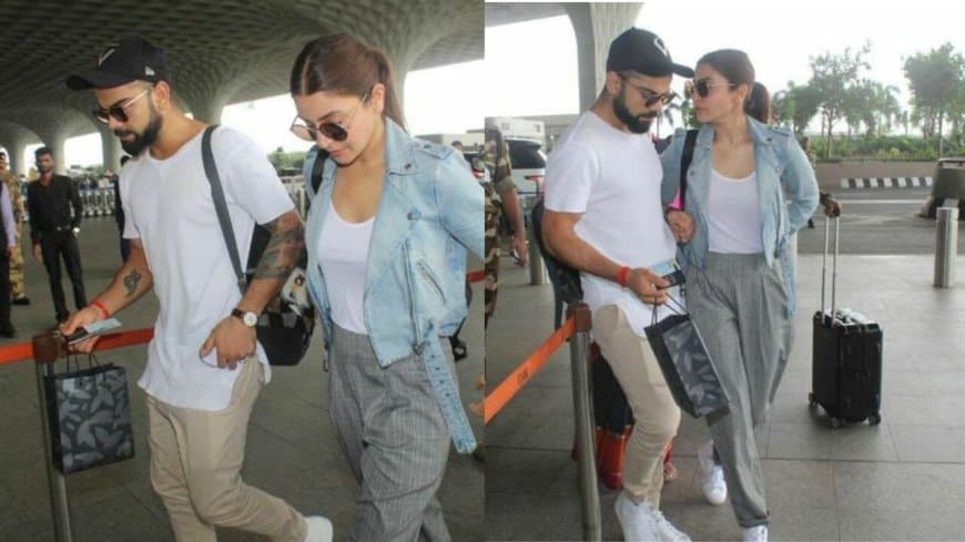 Virat Kohli lashes out at an Australian journalist at Melbourne Airport for capturing his family pictures; Here's the full story