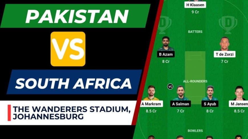 SA vs PAK 3rd ODI Dream11 Prediction, Grand League Team, Probable Playing11s and More