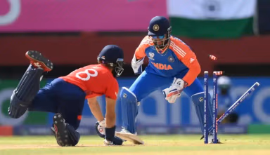 Image for Team India Bag Second Biggest Win in T20 World Cup History, Defeats England by 68 runs to seal Final berth | India vs England