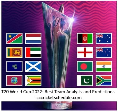 Image for T20 World Cup 2022: Best Team Analysis and Predictions