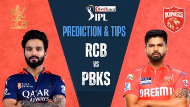 Image for IPL 2025 RCB vs PBKS Match Prediction: Who will win today’s match?