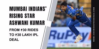 Image for Mumbai Indians’ Rising Star Ashwani Kumar | From ₹30 Rides to ₹30 Lakh IPL Deal