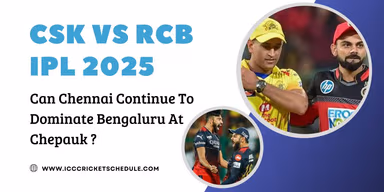 Image for Can Chennai Continue To Dominate Bengaluru At Chepauk ? | CSK vs RCB Match IPL 2025