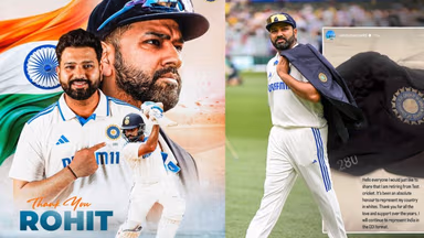 Image for Team India: Rohit Sharma retires from Test Cricket ahead of England tour, will continue playing ODI Cricket