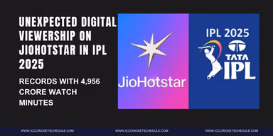 Image for IPL 2025 Shatters Digital Viewership Records With 4,956 Crore Watch Minutes | How JioHotstar Achieved this Milestone ?