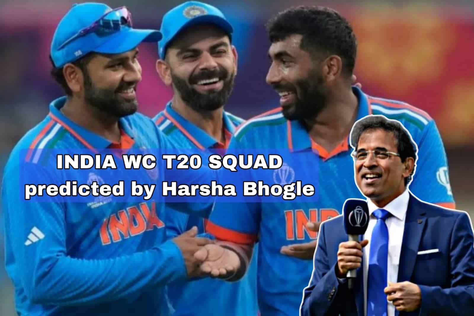 Kohli, Dube and Pant in T20 World Cup 2024 Squad: Check out Harsha Bhogle's predicted Indian squad