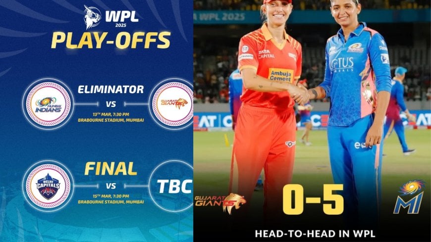 MI vs GUJ WPL: Pitch Report, Weather Forecast, H2H stats & live streaming details of the eliminator