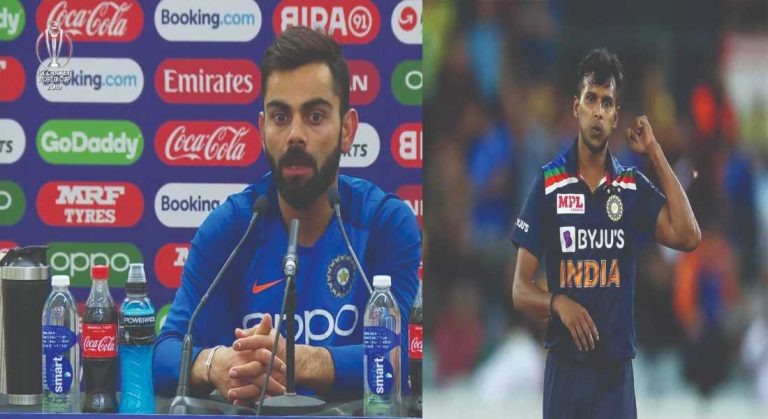 Virat Kohli hint’s at T Natarajan being part of 2021 T20 World Cup