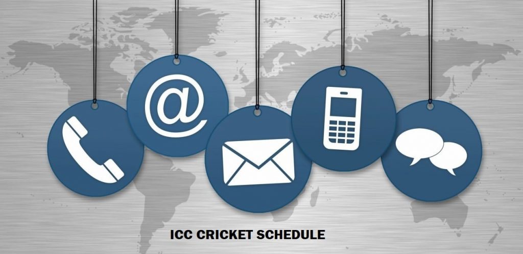 Contact Us ICC CRICKET SCHEDULE min