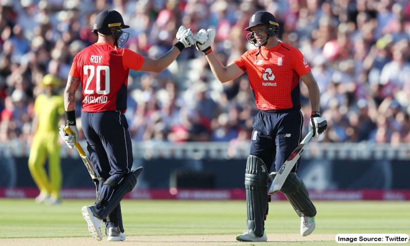 Jason Roy and Jos Buttler, England's T20I