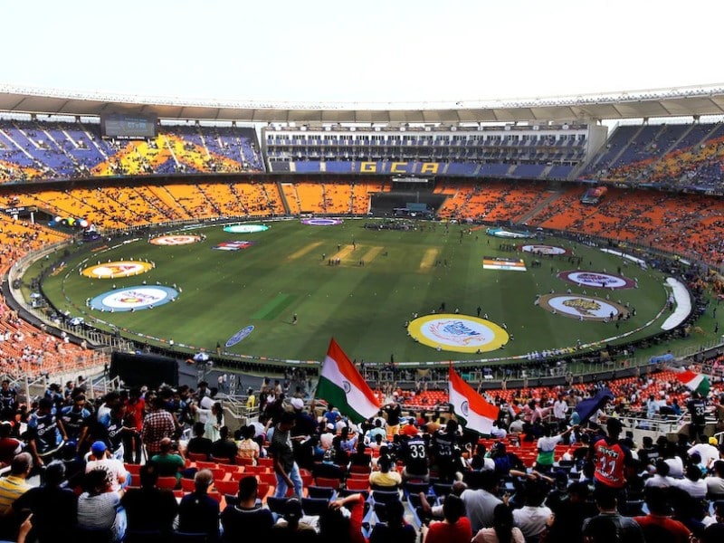 Narendra Modi Stadium Ahmedabad Pitch Report For World Cup 2023 Odi Records And Stats 2740