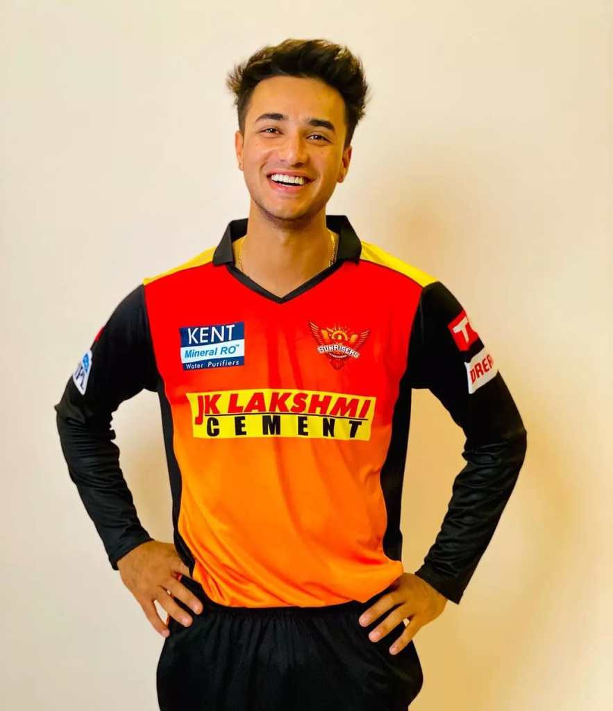 Abhishek Sharma Sunrisers Hyderabad.