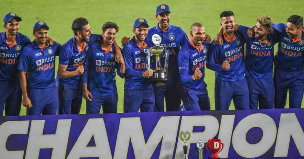 INDIA won India tour to West Indies ODI Series by 3-0