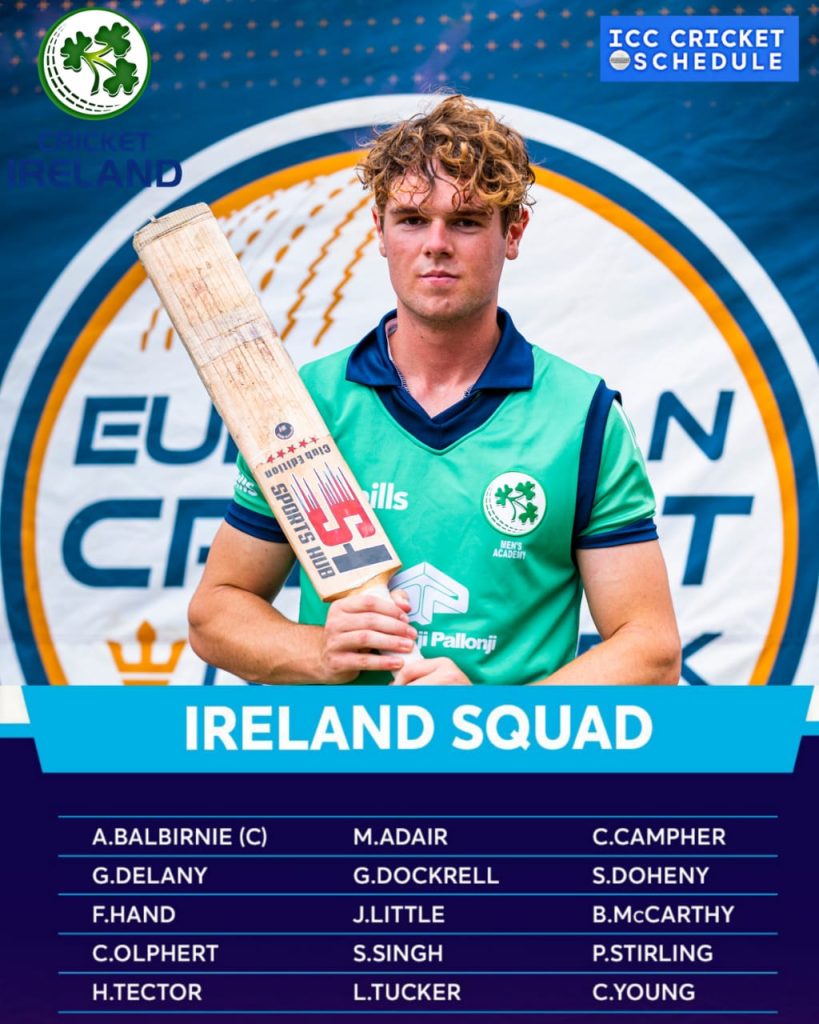 Ireland Squad