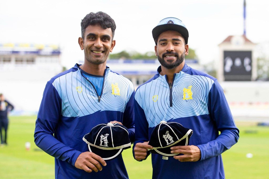 Mohammed Siraj and Jayant Yadav