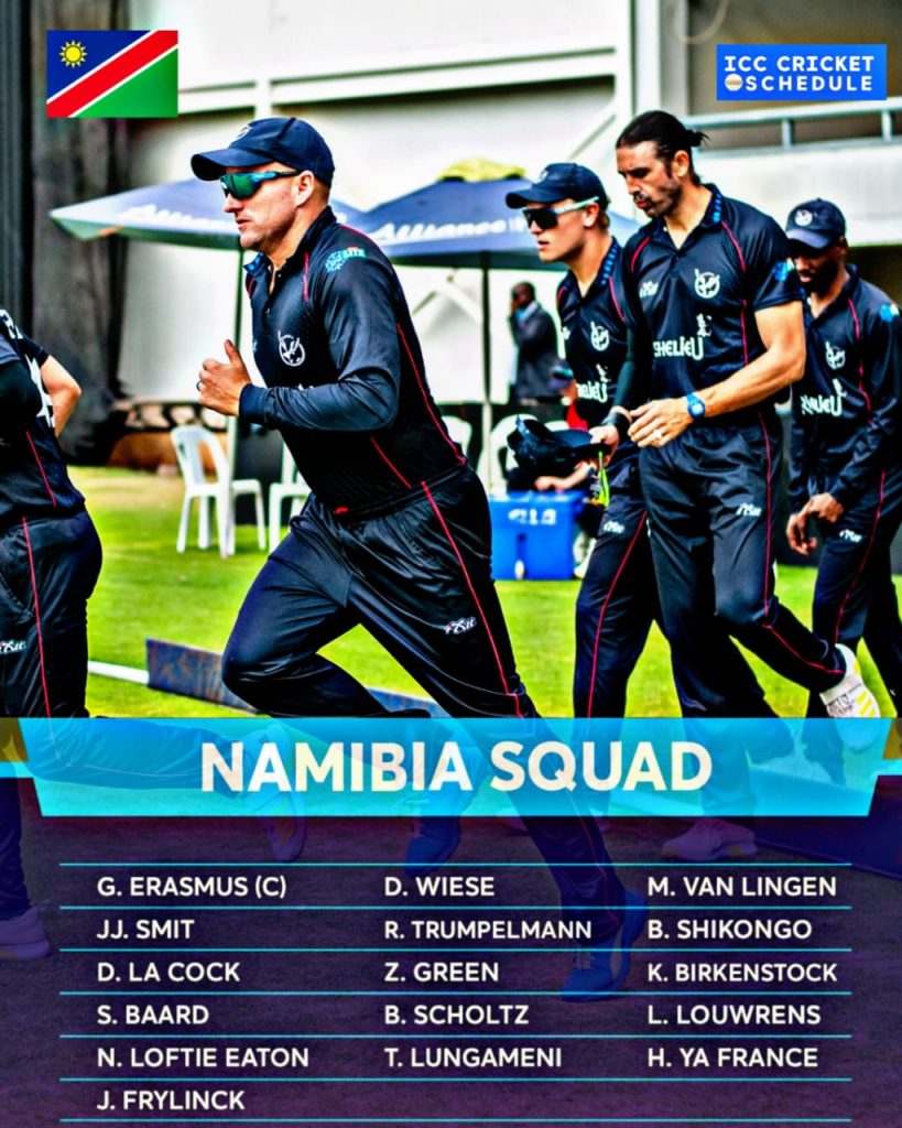 Namibia Squad