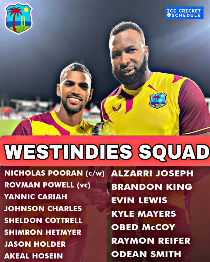 West Indies Squad