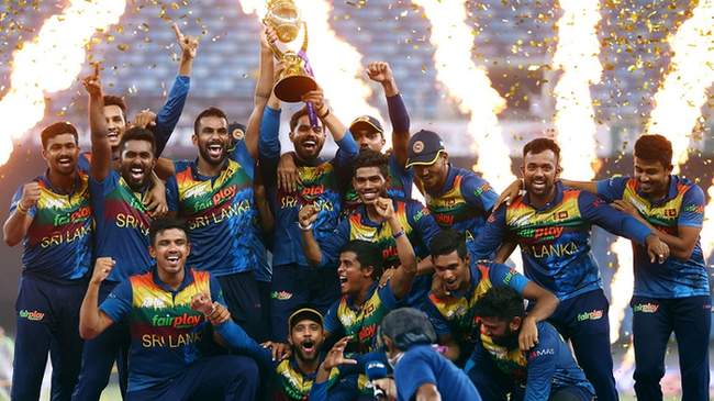 ASIA Cup 2022 Winner Team Sri Lanka