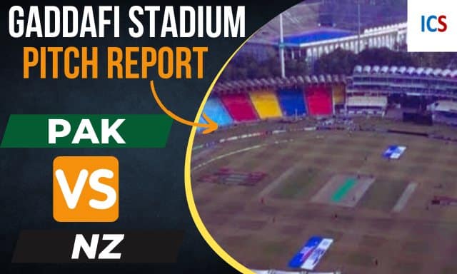 Gaddafi Stadium Pitch Report