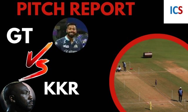 GT vs KKR Pitch Report