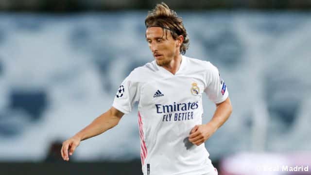 Luka Modric Real Madrid VS Chelsea