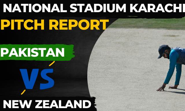 National Stadium Karachi Pitch Report