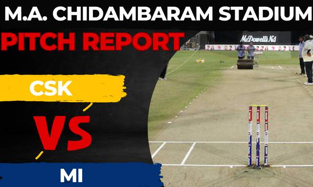 M.A. Chidambaram Stadium Chennai Pitch Report