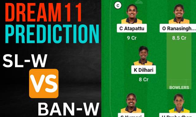 SL-W vs BAN-W Dream11 Prediction, Pitch Report