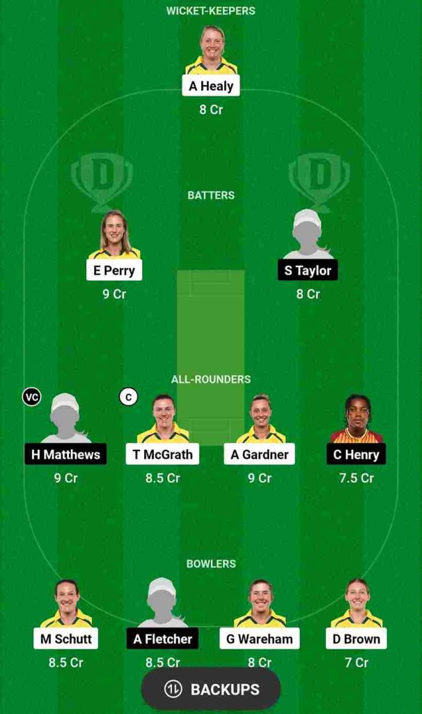 AUS-W vs WI-W Dream11 Prediction 3rd T20I Match | Australia Women vs West Indies Women Dream11 Team, Allan Border Field Brisbane Pitch Report