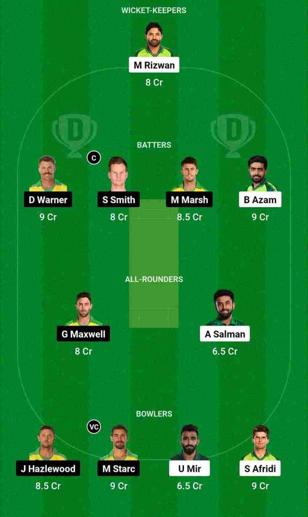 PAK vs AUS Dream11 Prediction World Cup Warm-up Match | Pakistan vs Australia Dream11 Team, Rajiv Gandhi International Stadium Hyderabad Pitch Report