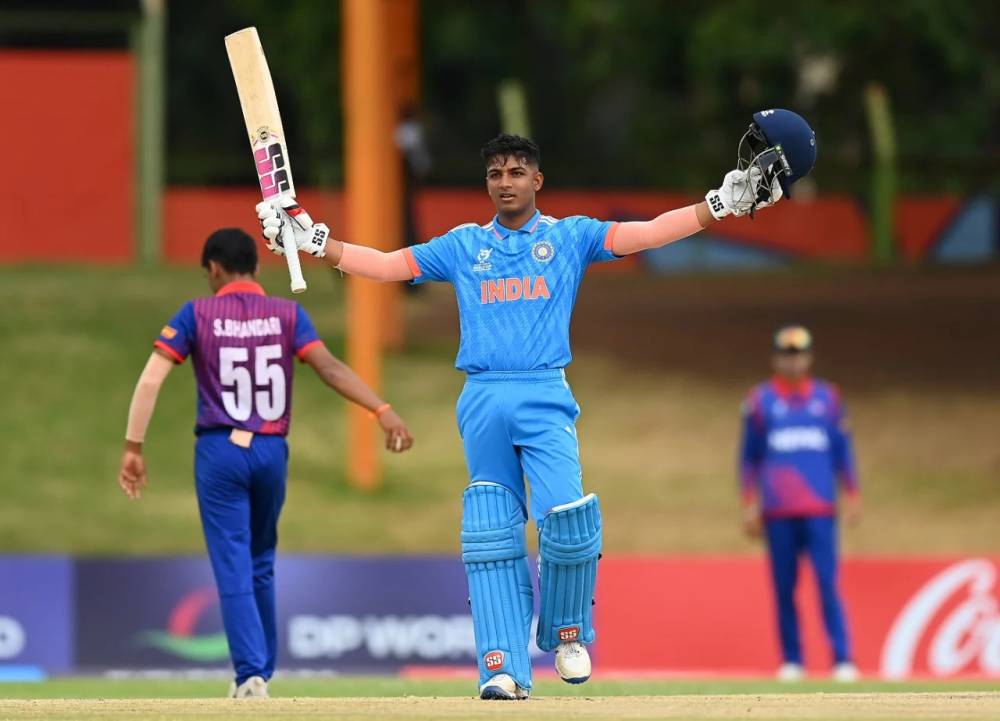 India U19 Into The Semifinal of ICC U19 World Cup 2024; Became First Team to Qualify From Group 1