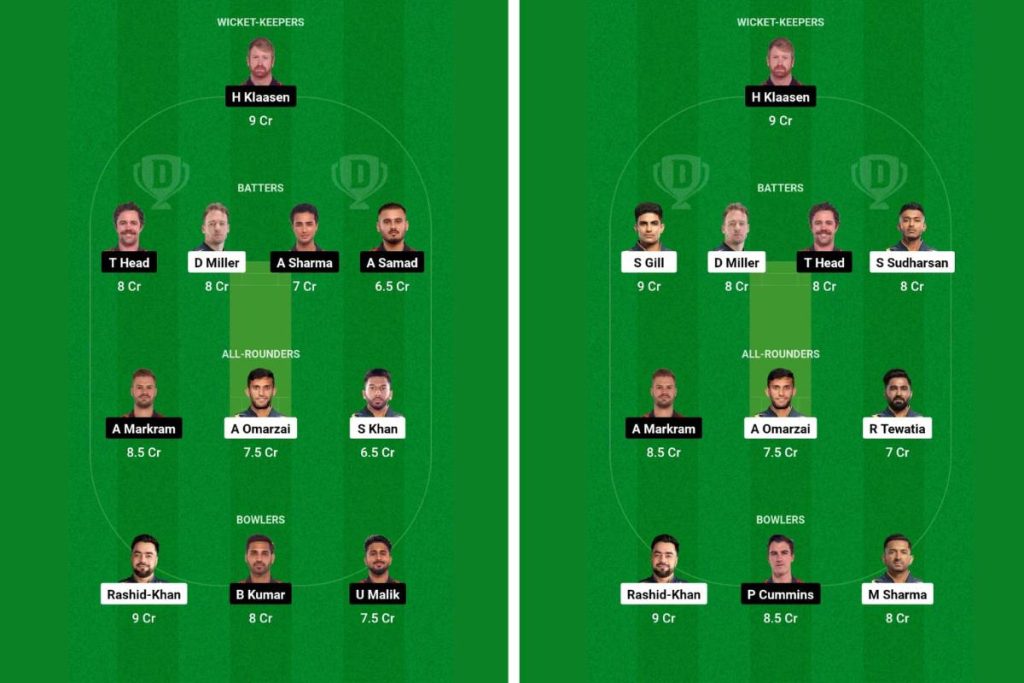 Gujarat Titans vs Sunrisers Hyderabad Dream11 Prediction: GT vs SRH Dream11 Team, Playing 11, Head-to-Head Record, Check all Match related Details