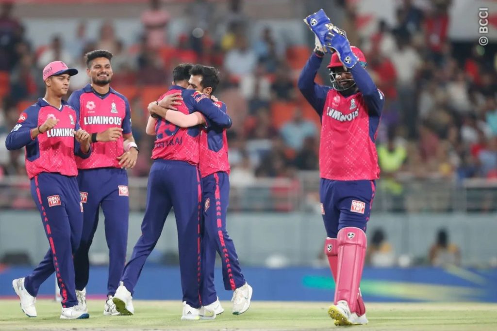 IPL Points Table 2024 Updated [April 14] after Rajasthan Royals defeated Punjab Kings 