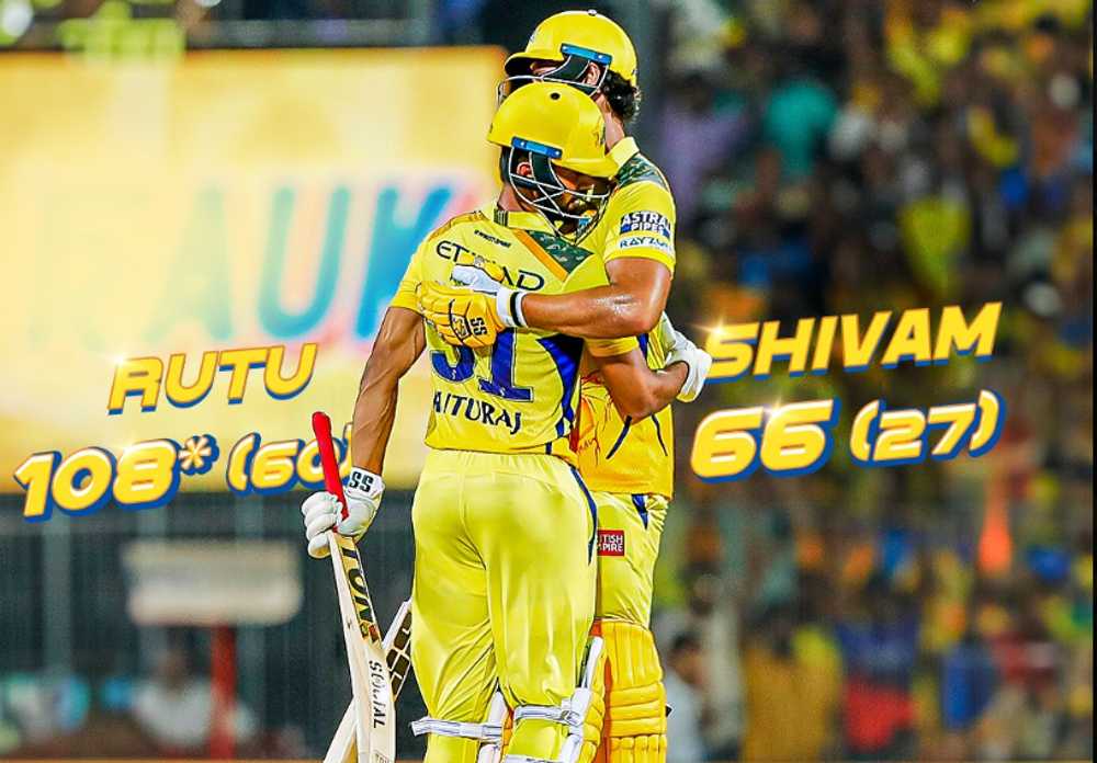 CSK vs LSG: Ruturaj Smacked Knocking Hundred, Second of His Career and First In Indian Soil