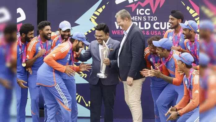 BCCI announces an INR 125 crore award to applaud World T20 Champions India