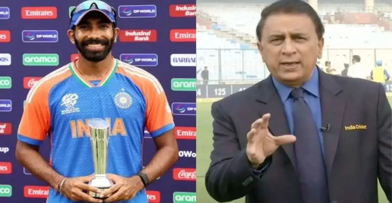 “For me, the POTM was…..”- Sunil Gavaskar snubbed Jasprit Bumrah, picks his choice for Player of the Tournament