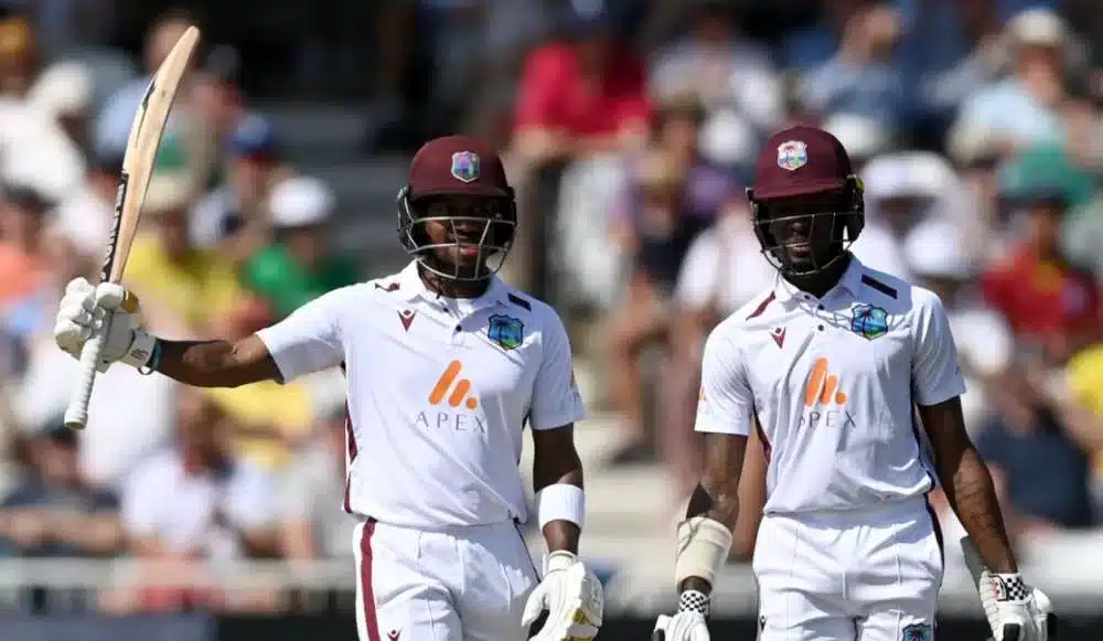 Kavem Hodge hits his maiden ton (Getty Images)