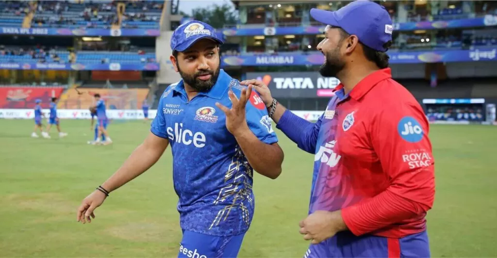 Rishabh Pant and Rohit Sharma