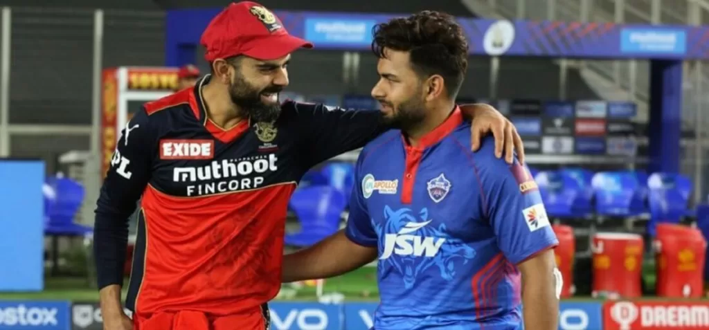 Virat Kohli and Rishabh Pant