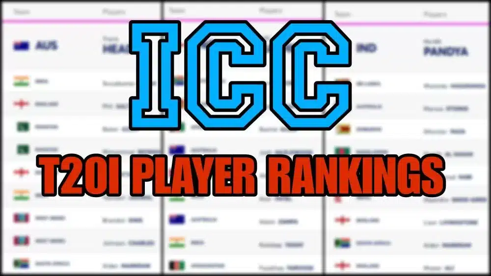 ICC T20I Player Rankings; Hardik Pandya ON THE TOP! Batting, Bowling and All-Rounder Full Standings