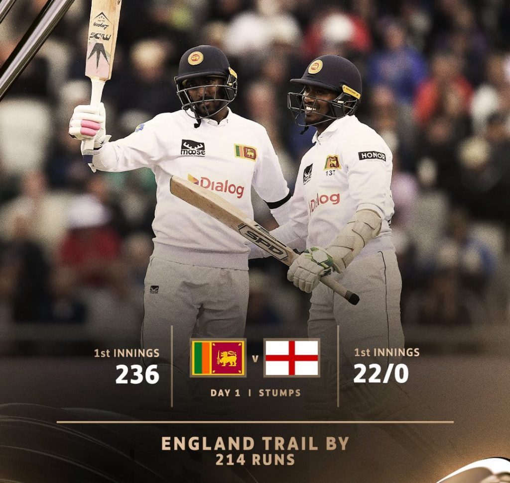 Sri Lanka vs England, 1st Test: Day 1 Full Match Review