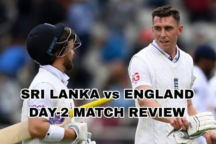 ENG vs SL: Jamie Smith and Ollie Pope put England on top in a rain-affected day 2