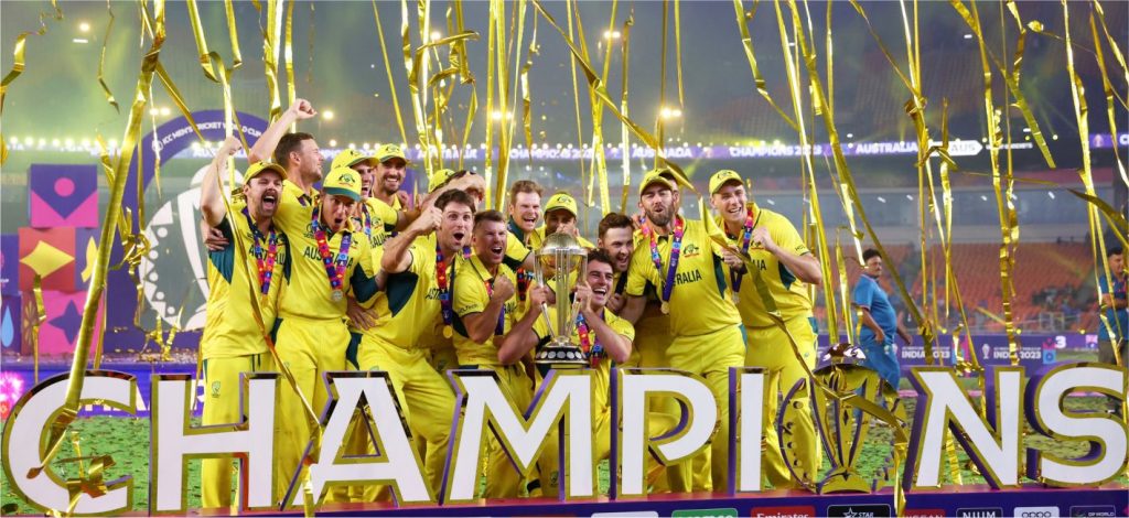 Australia Defending Champions of the World Cup