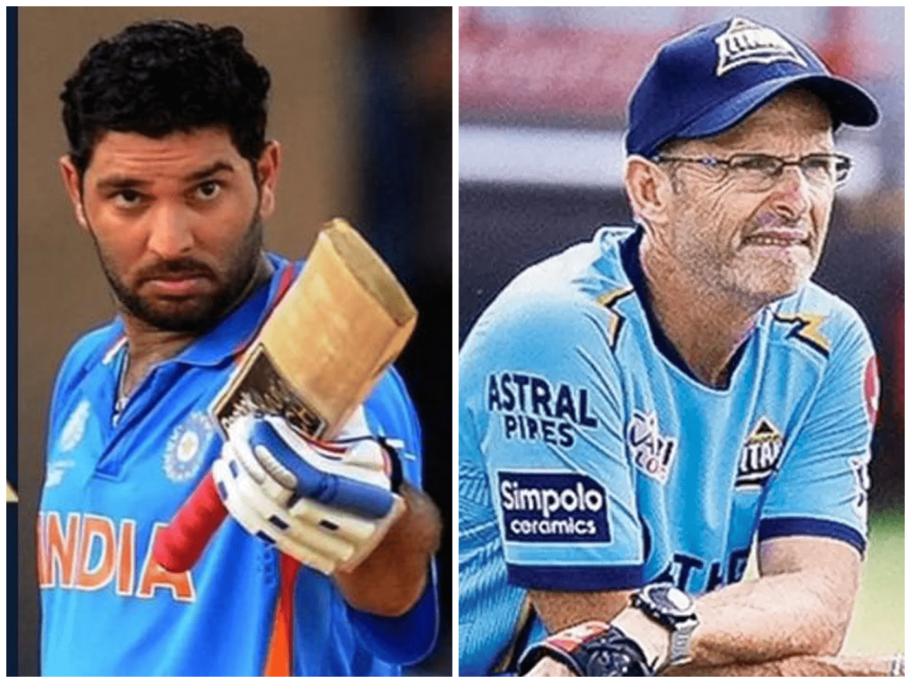 Kirsten was supposed to be replaced by Yuvi min